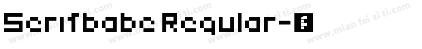 Serifbabe Regular字体转换